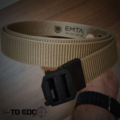 חגורה חצי קשיחה לנשק TACTICAL EDC BELT במגוון צבעים -  EMTAN -  חגורה לנשק טקטית TACTICAL EDC BELT | חזקה ומדויקת לנשיאה יומיומית -  Time to EDC.com -  
