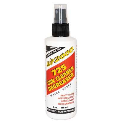 תרסיס ניקוי 725 Gun Cleaner Slip 2000 | מסיר פיח שומן ולכלוך 118ml - Made in USA