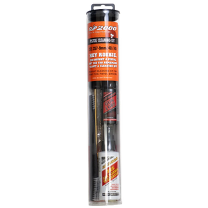 ערכת ניקוי לאקדח Rookie Slip 2000 | קליברים 22 עד 45 כולל 9 מ״מ Made in USA
