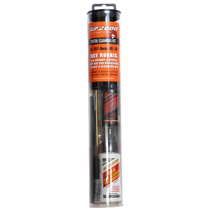 ערכת ניקוי לאקדח Rookie Slip 2000 | קליברים 22 עד 45 כולל 9 מ״מ Made in USA