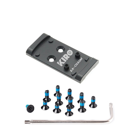 מתאם כוונת KIRO Titanium לגלוק או רמון MOS | Osight S/SE/K -  KIRO -  מתאם כוונת KIRO Titanium לגלוק או רמון MOS | Osight S/SE/K -  Time to EDC - Store -  
