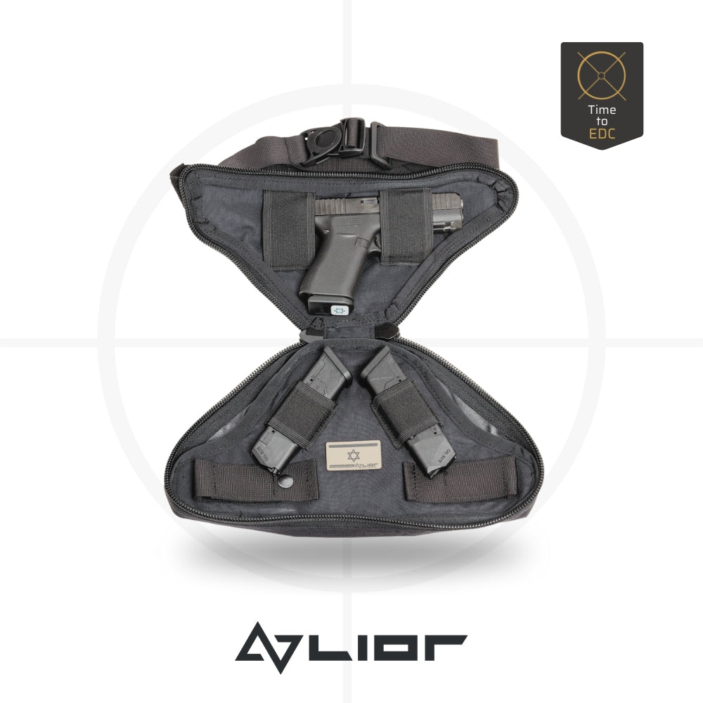 תיק טקטי לשליפה מהירה לאקדח | Lior Tactical -  LIORTAC -  תיק טקטי לשליפה מהירה לאקדח | Lior Tactical | נוח, מהיר ובטוח -  Time to EDC.com -  