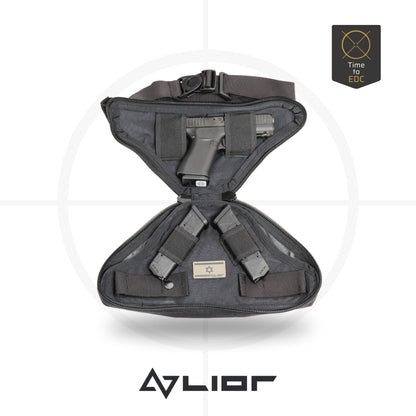 תיק טקטי לשליפה מהירה לאקדח | Lior Tactical -  LIORTAC -  תיק טקטי לשליפה מהירה לאקדח | Lior Tactical | נוח, מהיר ובטוח -  Time to EDC.com -  