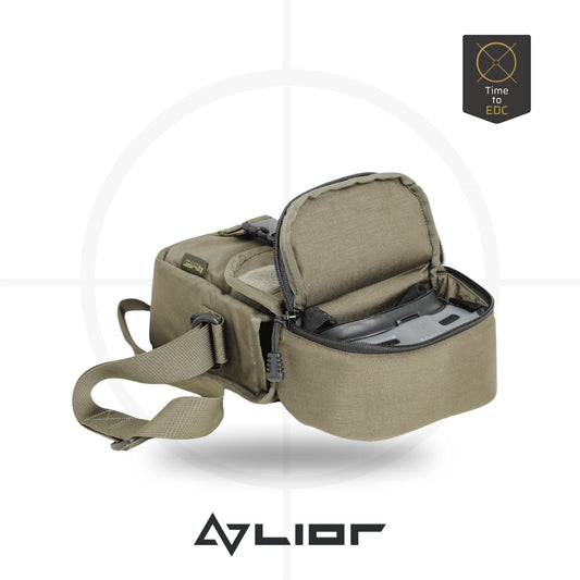 תיק טקטי נשיאה ופריסה מהירה לרחפן Lior tac | DJI AVATA -  LIORTAC -  תיק טקטי מהיר ל-DJI Avata | Lior Tactical | פתרון נשיאה חכם לרחפן -  Time to EDC.com -  