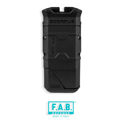 פונדה למחסנית בודדת F.A.B. QL-9 שחור -  FAB defense -  פונדה למחסנית בודדת F.A.B. QL-9 שחור -  Time to EDC.com -  