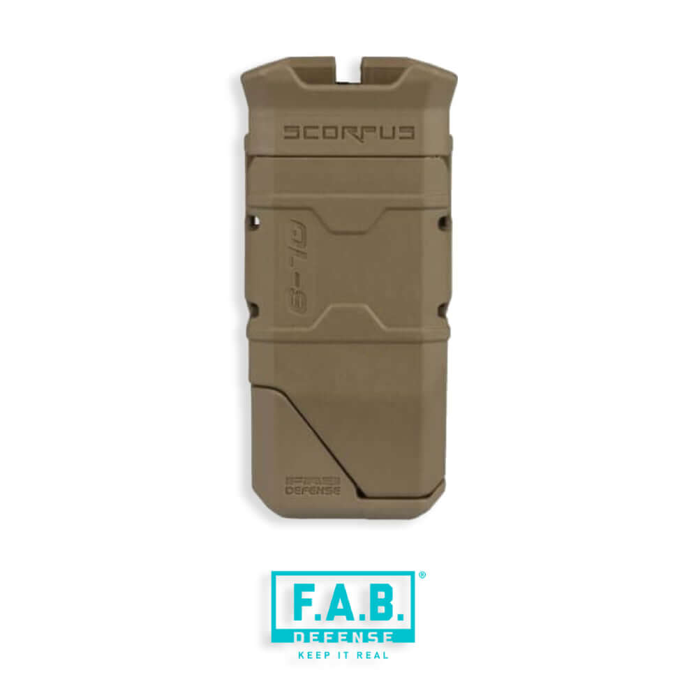 פונדה למחסנית בודדת F.A.B. QL-9 שחור -  FAB defense -  פונדה למחסנית בודדת F.A.B. QL-9 שחור -  Time to EDC.com -  
