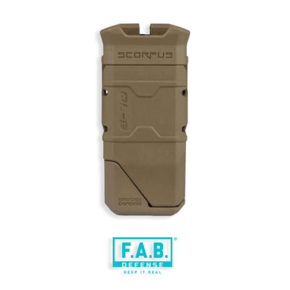 פונדה למחסנית בודדת F.A.B. QL-9 שחור -  FAB defense -  פונדה למחסנית בודדת F.A.B. QL-9 שחור -  Time to EDC.com -  