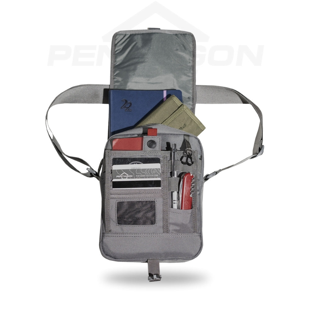 תיק צד יומיומי – Pentagon Tactical Messenger Bag – פתרון נשיאה אורבני חכם -  PENTAGON -  תיק צד יומיומי – Pentagon Tactical Messenger Bag – פתרון נשיאה אורבני חכם -  Time to EDC.com -  
