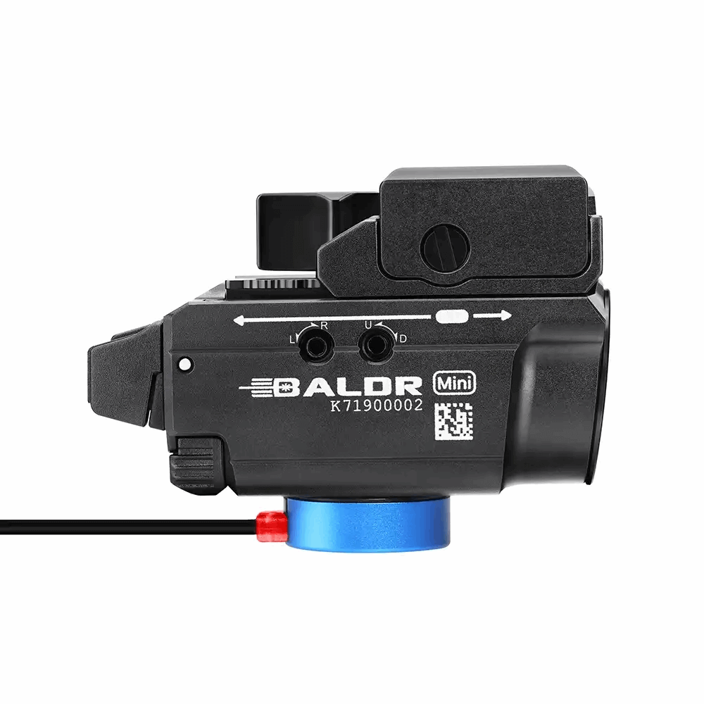 פנס טקטי עם ציין לייזר ירוק BALDR MINI -  OLIGHT -  פנס טקטי יחד עם ציין ירוק BALDR MINI -  Time to EDC.com -  