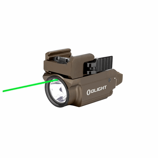 פנס טקטי עם ציין לייזר ירוק BALDR MINI -  OLIGHT -  פנס טקטי יחד עם ציין ירוק BALDR MINI -  Time to EDC.com -  