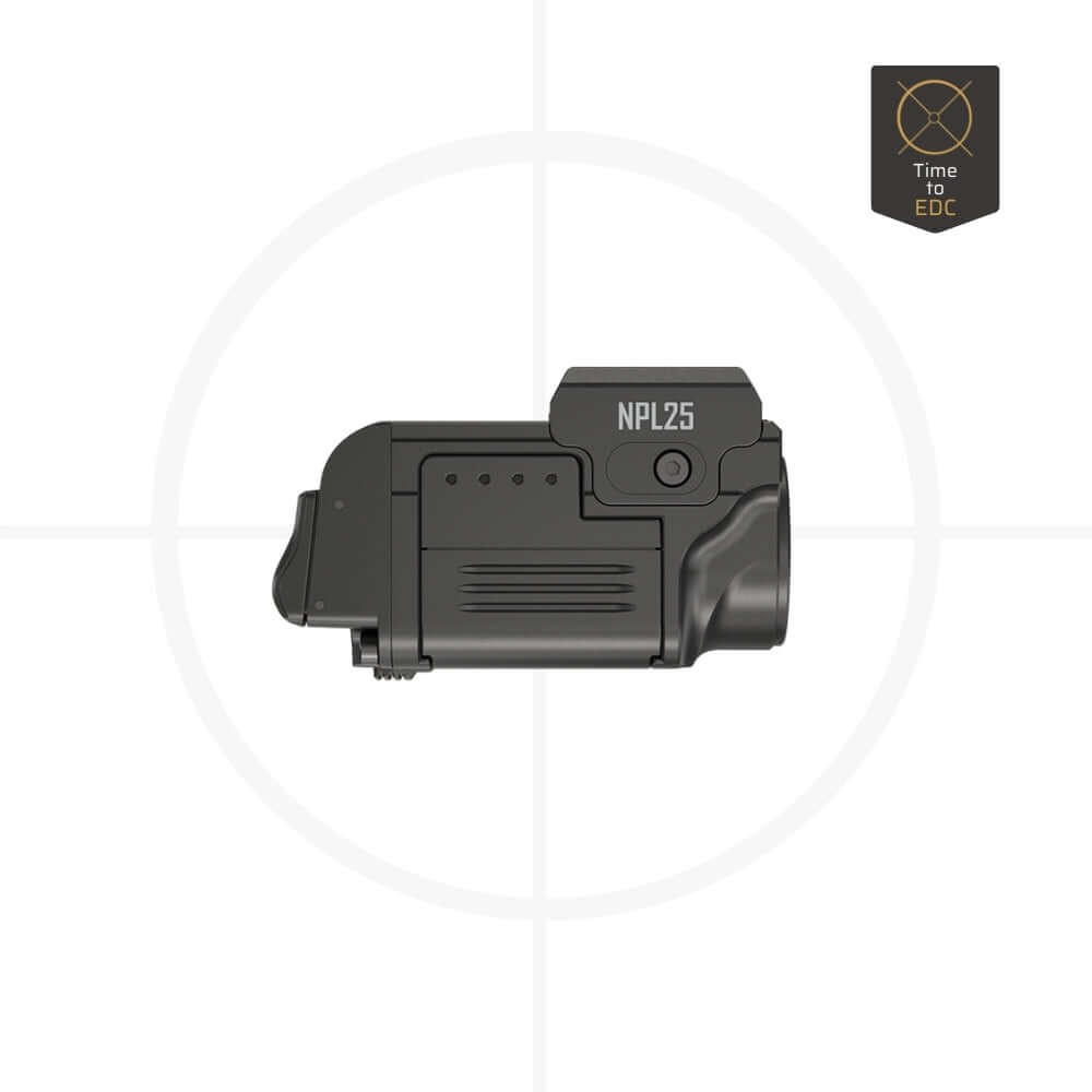 פנס טקטי לנשק | NITECORE NPL25 -  NITECORE -  פנס טקטי לנשק | NITECORE NPL25 -  Time to EDC.com -  
