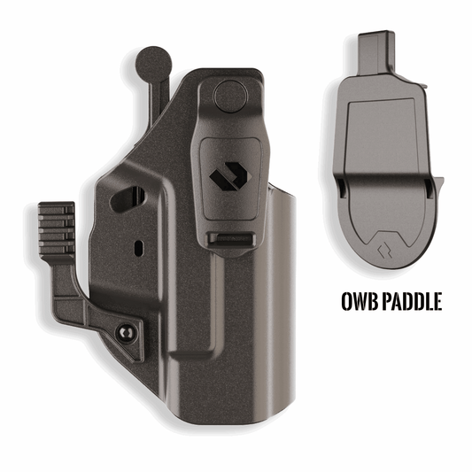 Orpaz EVO IWB – נרתיק פנימי וחיצוני לאקדח עם נעילה | היחיד מסוגו בישראל -  ORPAZ -  נרתיק לאקדח עם נעילה IWB/OWB ORPAZ EVO - נרתיק פנימי/חיצוני פרו קיט -  Time to EDC.com -  