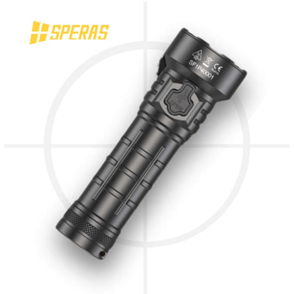 פנס 4000 לומן | SPERAS P4 | EDC -  SPERAS -  פנס 4000 לומן | SPERAS P4 | EDC -  Time to EDC.com -  