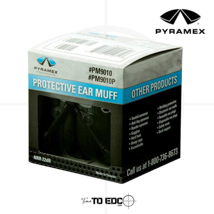 אוזניות מגן נגד רעש | Pm9010® | Pyramex | 22db -  PYRAMEX -  אוזניות נגד רעש Pyramex Pm9010® 22db | הגנה מושלמת -  Time to EDC.com -  