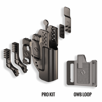 נרתיק לאקדח ללא נעילה IWB ORPAZ EVO -  ORPAZ -  נרתיק לאקדח ללא נעילה IWB ORPAZ EVO -  Time to EDC.com -  