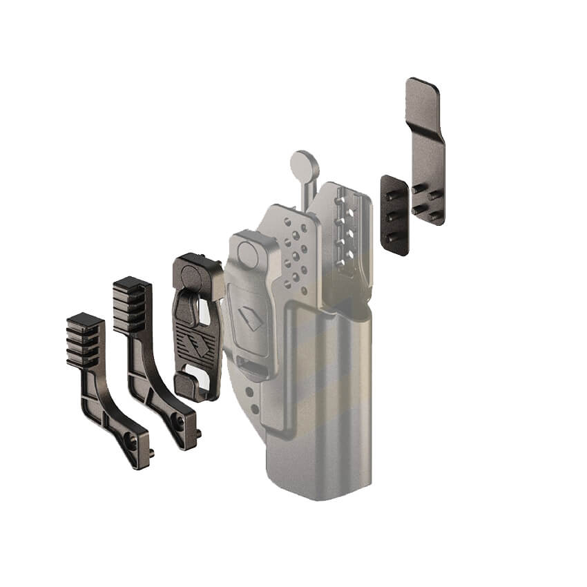 ערכת שדרוג מקצועית לנרתיק EVO – Orpaz PRO KIT (כנף הסלקה, מגן זיעה וקליפס J) -  ORPAZ -  ערכת שדרוג מקצועית לנרתיק EVO – Orpaz PRO KIT (כנף הסלקה, מגן זיעה וקליפס J) -  Time to EDC - Store -  