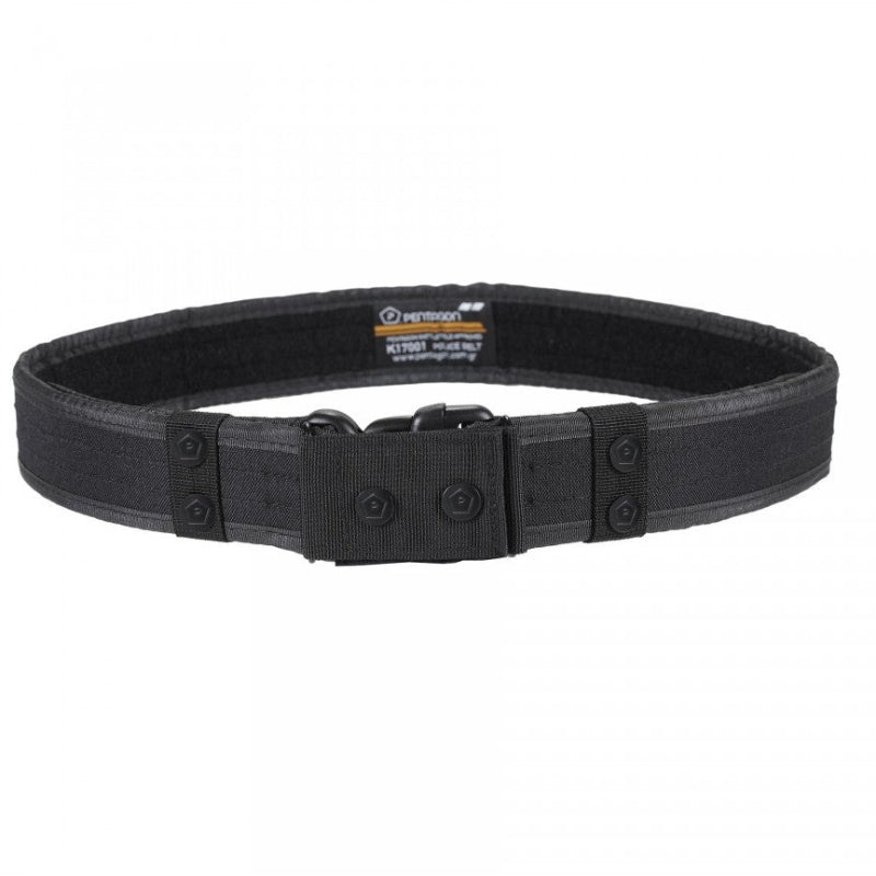 חגור משטרתי Pentagon Police Belt 2.0 – מותאמת לכוחות הביטחון -  PENTAGON -  Pentagon Police Belt 2.0 – חגורת שירות טקטית מקצועית -  Time to EDC.com -  
