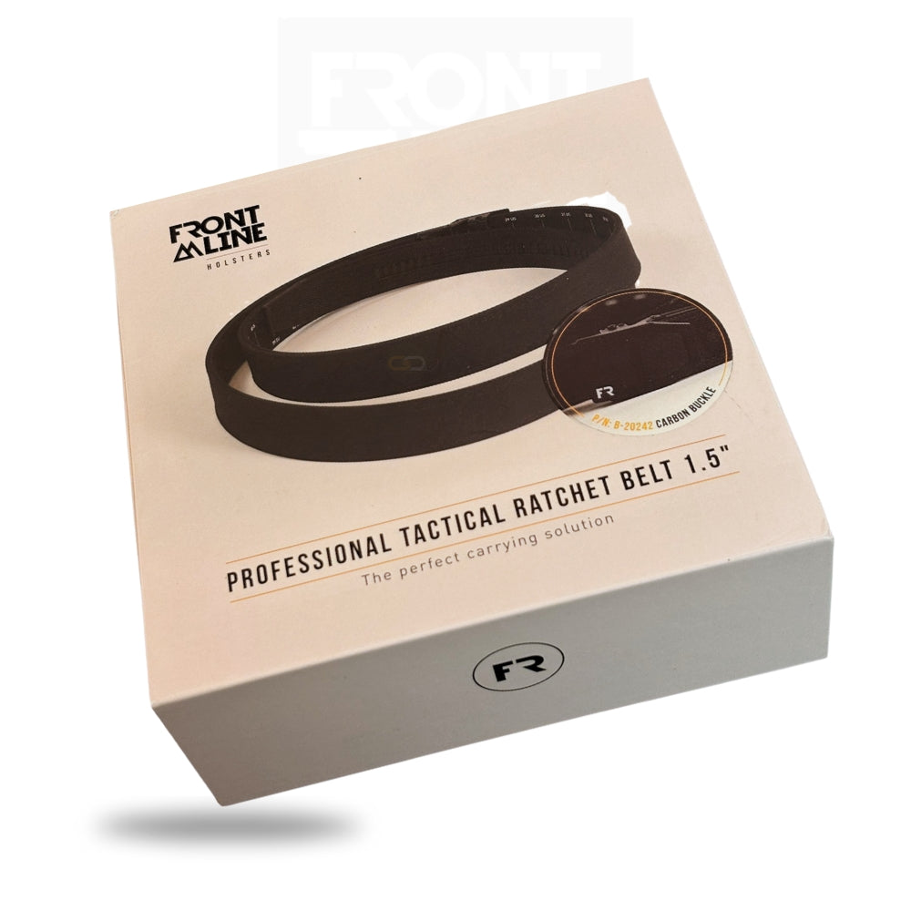 חגורת ראצ'ט FRONTLINE Carbon Deluxe – מבט כולל | timetoedc.com
