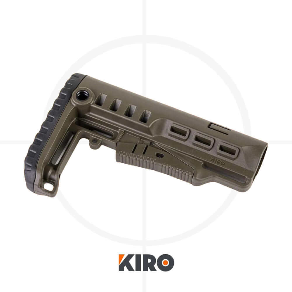קת לנשק ארוך | KIRO RASM | ירוק -  KIRO -  קת טקטית KIRO RASM | לצינור Mil-Spec | צבע ירוק צבאי -  Time to EDC.com -  
