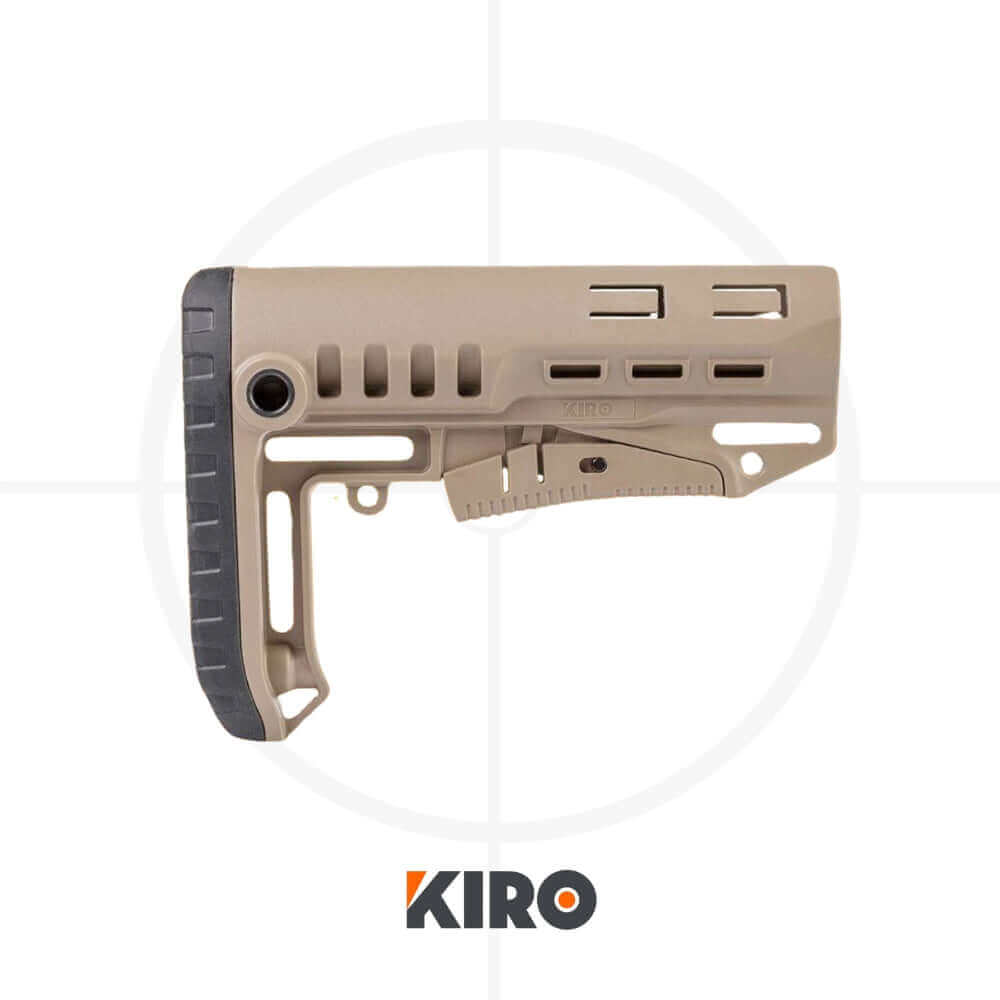 קת לנשק ארוך | KIRO RASM | מדברי -  KIRO -  קת טקטית KIRO RASM | לצינור Mil-Spec | צבע מדברי -  Time to EDC.com -  
