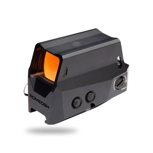 כוונת השלכה מקתועית SIG SAUER ROMEO8H 1×38 – מבט קדמי עם מתאם 1.535