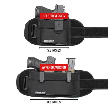 חגורת נשיאה מוסתרת לבטן ולמותן – STRAP-TAC Concealment Belt -  CLIP AND CARRY -  חגורת נשיאה מוסתרת לבטן ולמותן – STRAP-TAC Concealment Belt -  Time to EDC.com -  