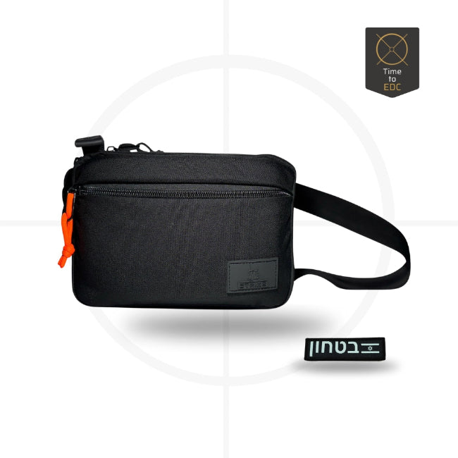 פאוץ שליפה מהירה לאקדח | STRIKE | Waist Pack - Cordura -  STRIKE -  STRIKE Waist Pack – פאוץ' טקטי לנשיאת אקדח עם שליפה מהירה! -  Time to EDC.com -  
