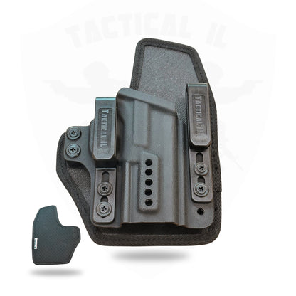 רתיק Tactical IL מרופד לאקדח | timetoedc.com, נרתיק IWB שני קליפסים