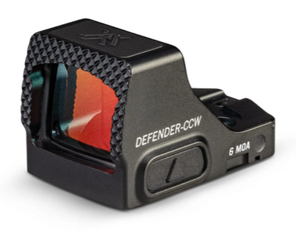 כוונת השלכה אדומה | Vortex Defender CCW | מיקרו רד-דוט לנשיאה יומיומית -  VORTEX -  כוונת השלה אדומה מיקרו רד-דוט לנשיאה יומיומית Vortex Defender CCW -  Time to EDC.com -  