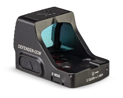 כוונת השלכה אדומה | Vortex Defender CCW | מיקרו רד-דוט לנשיאה יומיומית -  VORTEX -  כוונת השלה אדומה מיקרו רד-דוט לנשיאה יומיומית Vortex Defender CCW -  Time to EDC.com -  