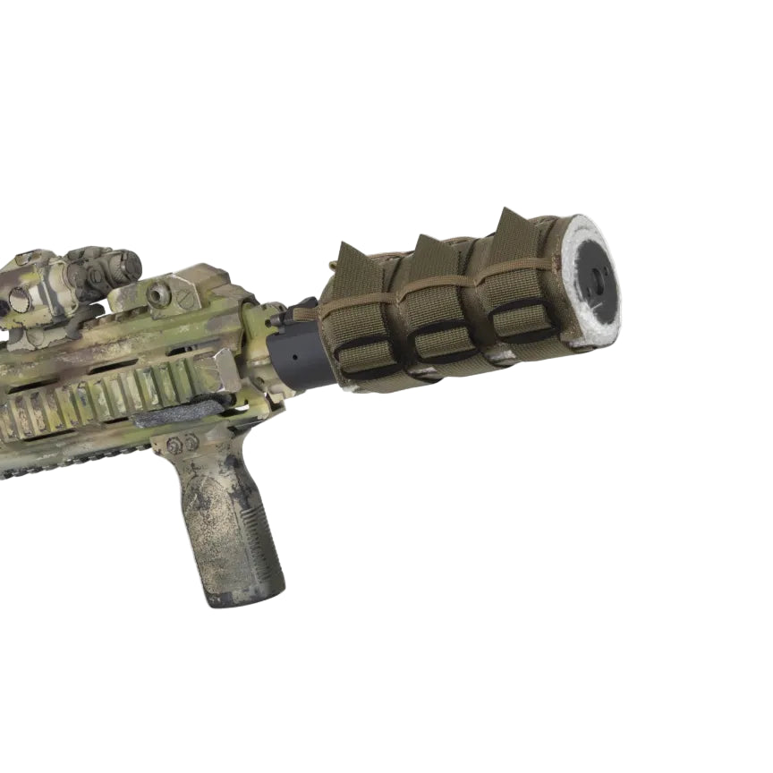 Silencer Cover Short – Mounted example | timetoedc.com