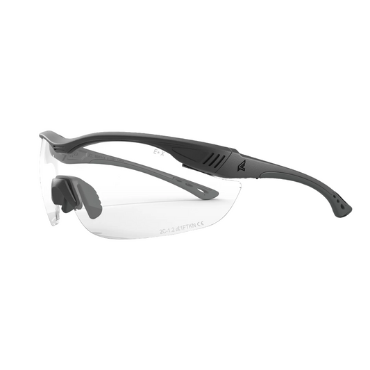 Edge Eyewear - משקפי מגן טקטיים דגם Overlord חזית שקופה | Time To EDC - חמושים IL | timetoedc.com