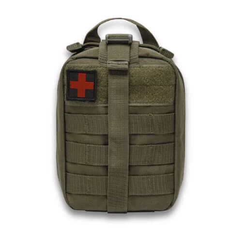 תיק טקטי לעזרה ראשונה Tactical Trauma First Aid -  MEDITACTIC -  Tactical Trauma First Aid Kit - MOLLE Pouch -  Time to EDC.com -  