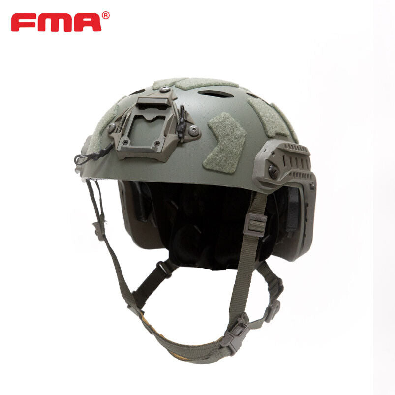 קסדת אימונים FAST SF לא בליסטית מבית FMA בצבע ירוק FG
