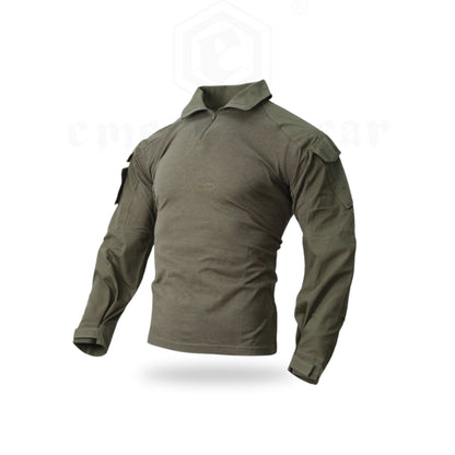 חולצת קרב טקטית G3 מעכב בעירה בצבע ירוק | timetoedc.com