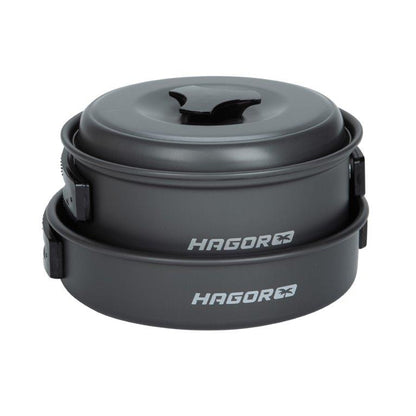 Hagor 3-in-1 Cooking Set – Aluminum | timetoedc.com