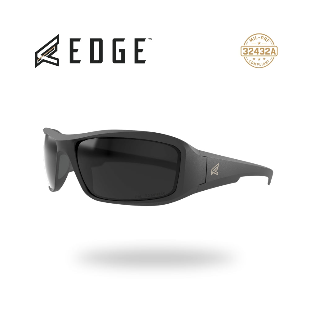 משקפי מגן טקטיים Edge Hamel עדשה כהה בעל תקן צבאי בליסטי MIL-PRF 32432A