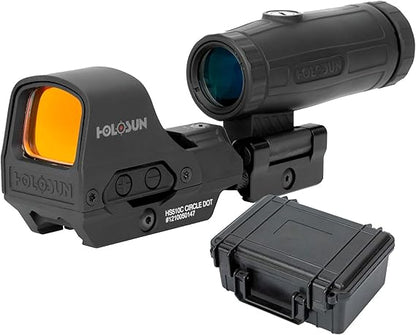 כוונת השלכה ומכפיל Holosun 510C & HM3X Combo טקטי -  HOLOSUN -  כוונת השלכה ומכפיל Holosun 510C & HM3X Combo טקטי -  Time to EDC - Store -  