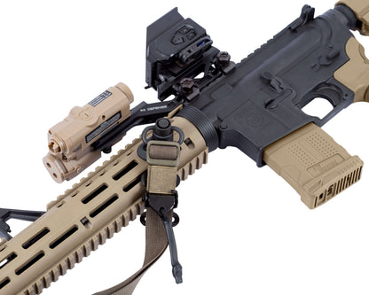 מתפס פולימרי Picatiny מעבר לכוונת (OTS) תואם ל-M4/M16 מבית IMI Defense -  IMI Defense -  מתפס M-Lok פולימרי מעבר לכוונת OTS תואם M4 -  Time to EDC - Store -  