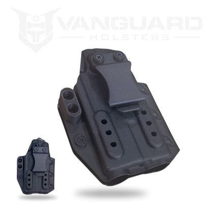 נרתיק אמצעים פנימי לאקדח Smith and Wesson Compact עם פנס Baldr Mini/S -  VANGUARD -  נרתיק אמצעים פנימי לאקדח Smith and Wesson Compact עם פנס Baldr Mini/S -  Time to EDC.com -  
