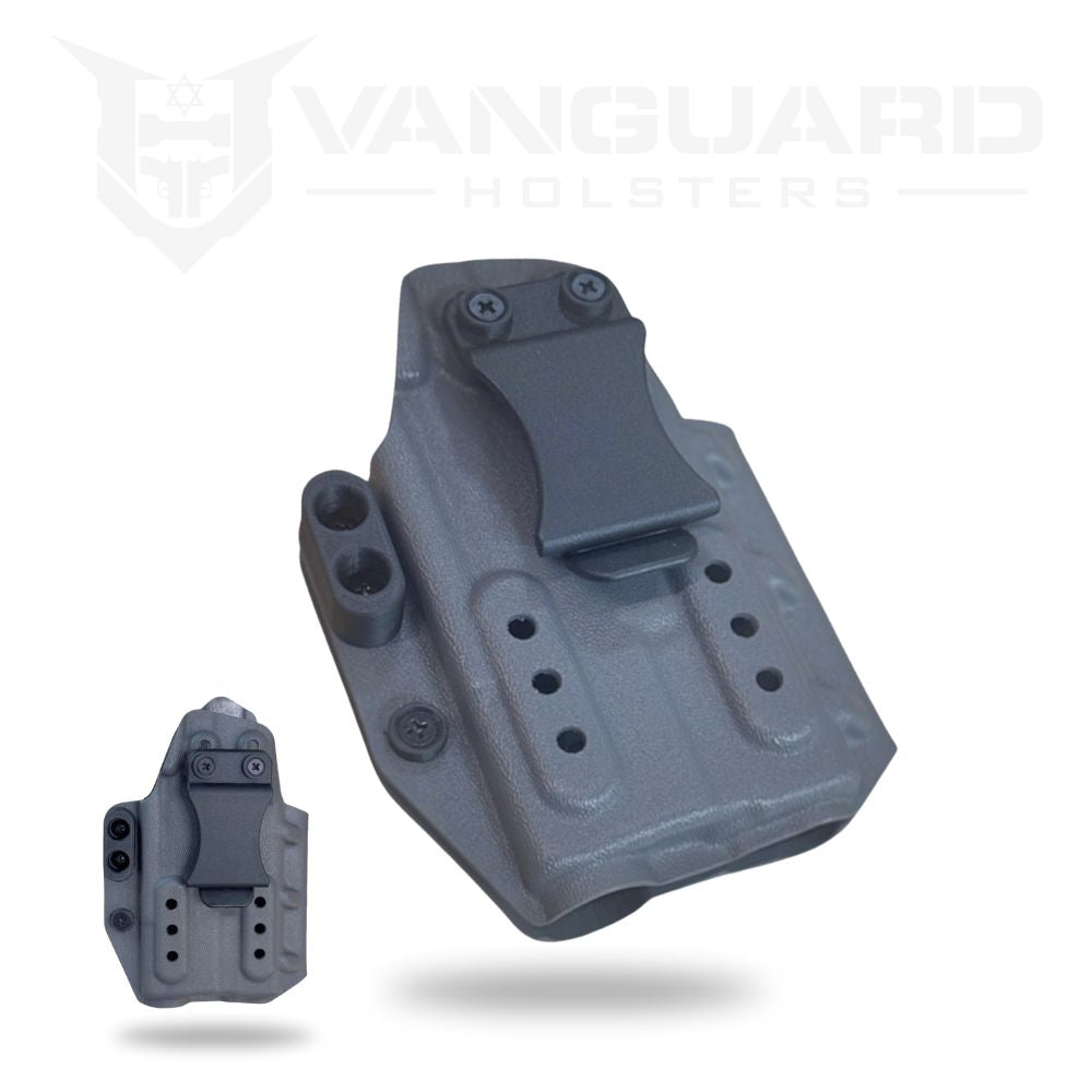 נרתיק אמצעים פנימי לאקדח Smith and Wesson Compact עם פנס Baldr Mini/S -  VANGUARD -  נרתיק אמצעים פנימי לאקדח Smith and Wesson Compact עם פנס Baldr Mini/S -  Time to EDC.com -  