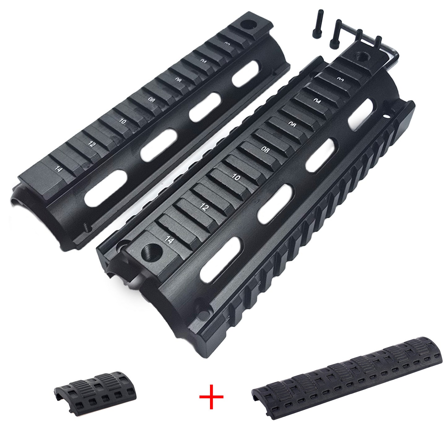 מתפס אלומיניום Quad-Rail KIRO | M4/M16