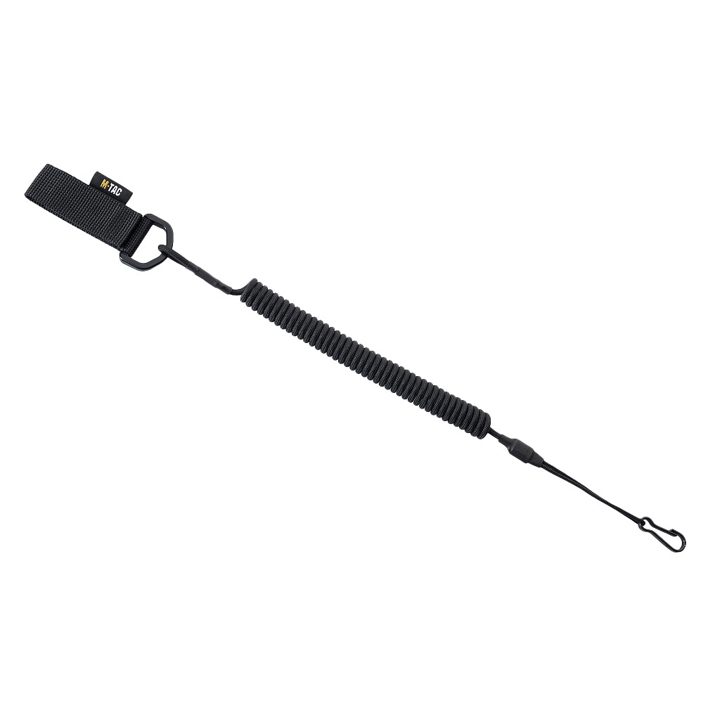 שרוך אבטחה ספירלי M-Tac Safety Cord עם D-Ring