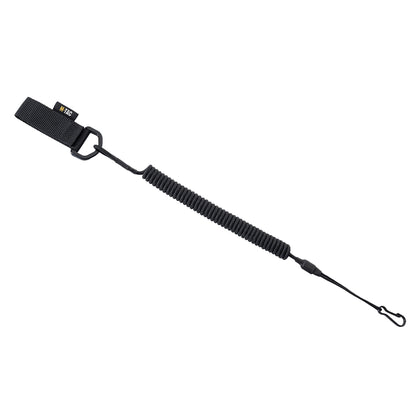 שרוך אבטחה ספירלי M-Tac Safety Cord עם D-Ring