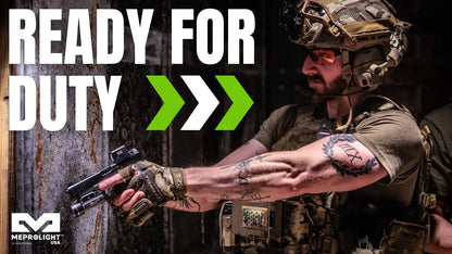 כוונת השלכה פתוחה לאקדח – Mepro MPO-F – תושבת RMR לאקדחי קומפקט