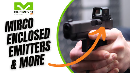 כוונת השלכה פתוחה לאקדח – Mepro MPO-S – פרופיל נמוך ותושבת RMSc