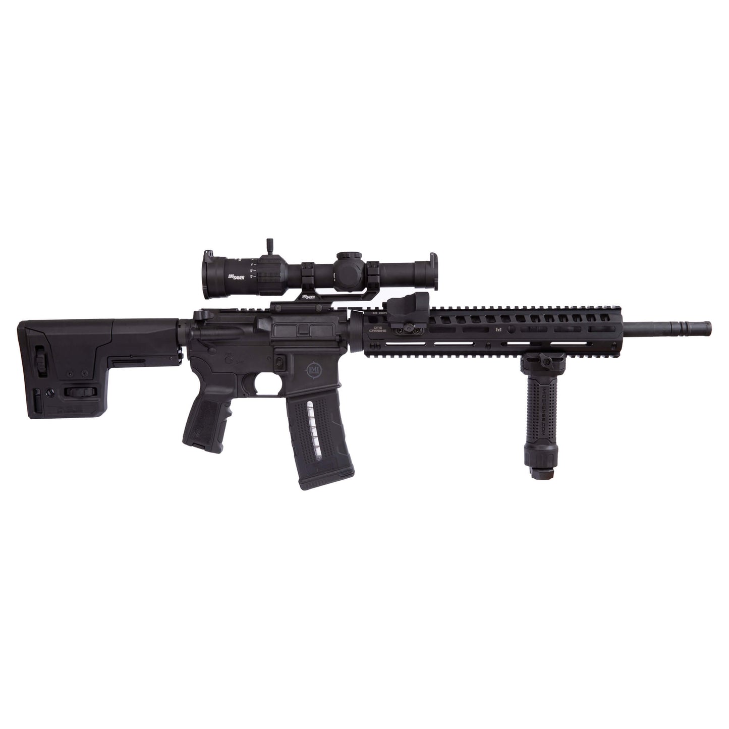 מתפס OTS-LP אלומיניום IMI Defense | מסילה מלאה קרבין פיקטיני M-LOK
