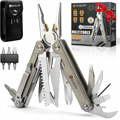 אולר Multitool Bibury - פלאייר רב תכליתי מטיטניום 17 ב-1