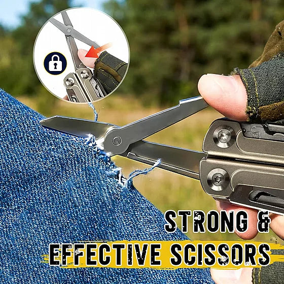 אולר Multitool Bibury - פלאייר רב תכליתי מטיטניום 17 ב-1