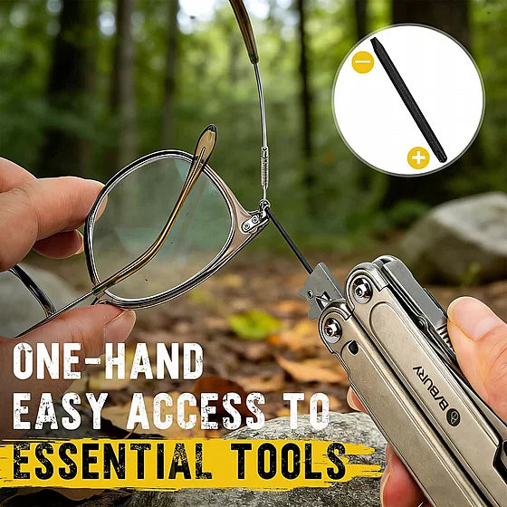 אולר Multitool Bibury - פלאייר רב תכליתי מטיטניום 17 ב-1